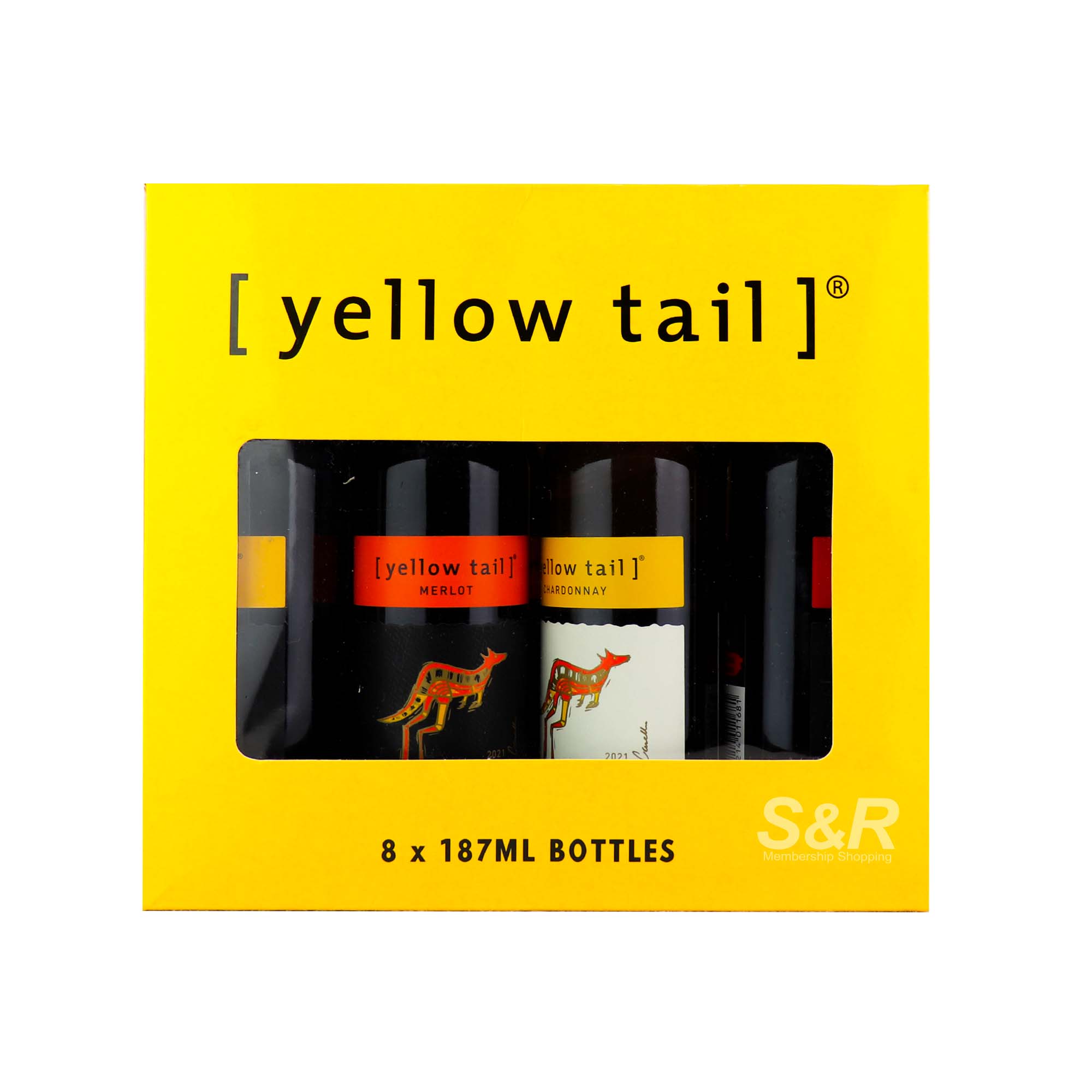 Yellow Tail Mini Joey Wine (187mL x 8pcs) Yellow Tail Mini Joey Wine (187mL x 8pcs)